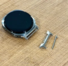 Connectors for Samsung Galaxy Watch 8 Band Strap DIY 22mm Lugs Adapters - Silver