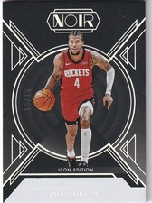 2024-25 Panini Noir NBA Card No. 92 Jalen Green 15/15
