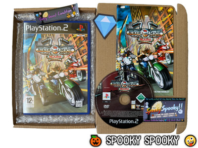 Biker Mice from Mars PS2 - UK PAL sehr guter Zustand CIB mit Natural Disc - Tracked