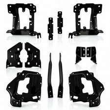 Front Bumper Support Mount Bracket Set For 2014-2015 Chevrolet Silverado 1500