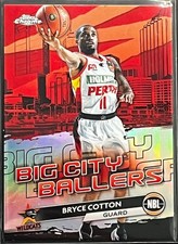 2023-24 NBL TOPPS CHROME Bryce Cotton Big City Ballers REFRACTOR WILDCATS BCB-17