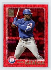 2021 Topps Archives - 2001 Topps Adolis Garcia #215 Red Hot Foil /50 Rangers
