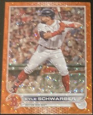 2022 Topps Update Series - Kyle Schwarber #US88 Orange Foil  197/299