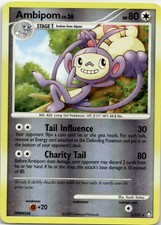 Ambipom 3/123 Holo R  Mysterious Treasures Pokemon 2007 EN LP on eBay