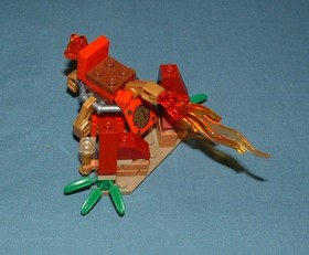 LEGENDS OF CHIMA, VARDY'S ICE VULTURE GLIDER SET 70141 - LEGO - 2014 - USED