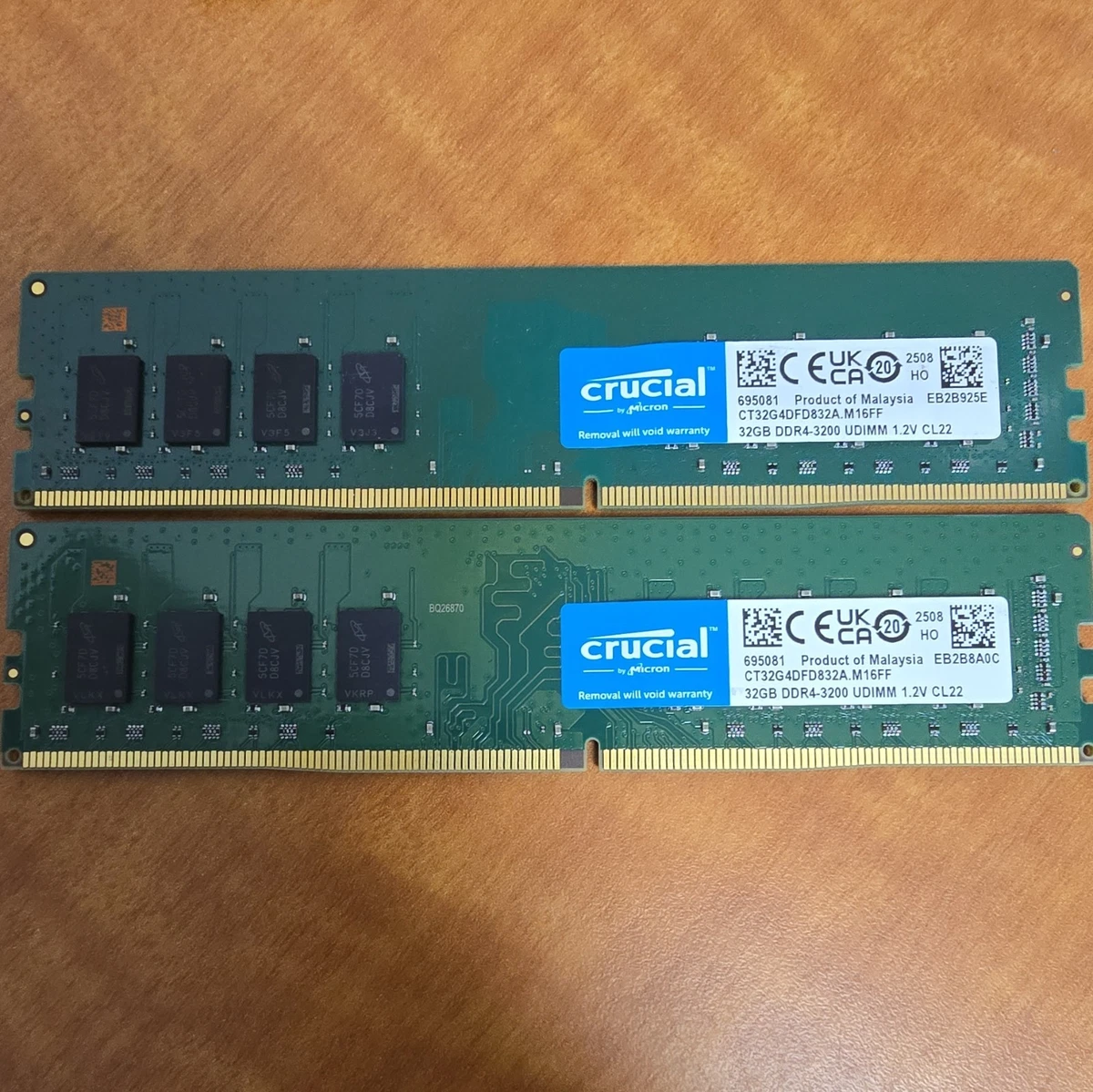 Crucial DDR4 SDRAM 64 GB Total Capacity Memory (RAM) for sale | eBay
