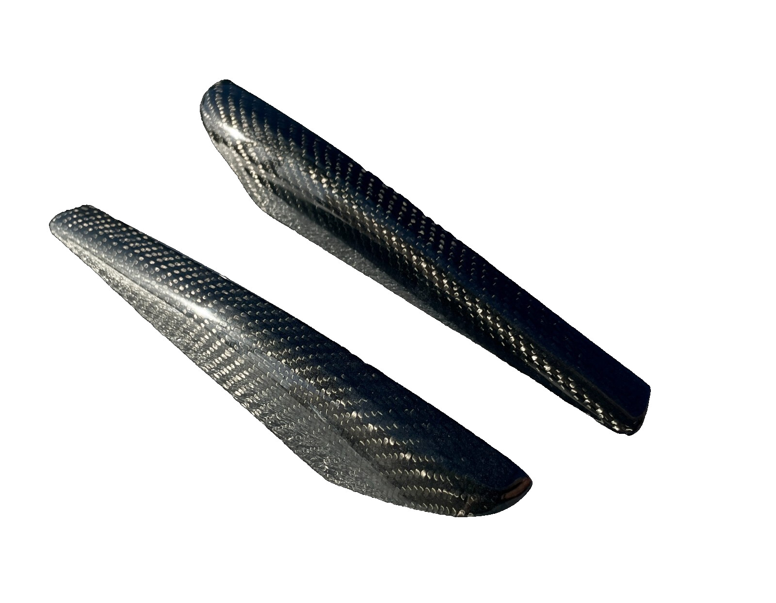 2012-2016 Bentley Continental GT GTC W12 Front Air Guides Spears CF Carbon Fiber