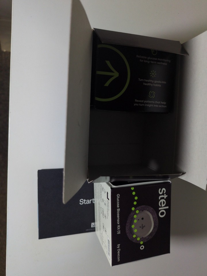 Stelo Glucose Biosensor Kit (2 Pack)– Continuous Monitoring Sensors EXP ...