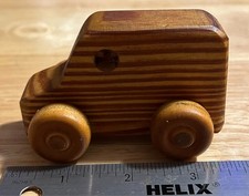 Wooden Toy Truck with One Windows