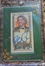 2025 Topps Allen & Ginter Al Pacino Auto Framed Green Mini Actor MA-APA /50 Case