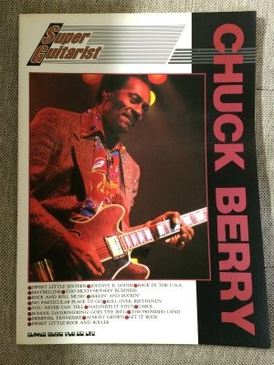 Chuck Berry Super Guitarist Japan Guitar Score Book Tab book form JP