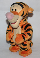 Disney’s Tigger 1998 Mattel Talking Bouncing Jumping 12" Plush Toy – Vintage