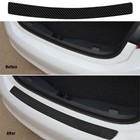 Sticker Rear Bumper Guard Plate Sill Trunk Protector Trim Cover Accessories