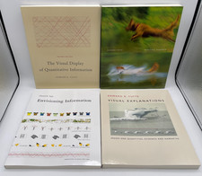 4 Book Set - Edward Tufte Envisioning Quantit...
