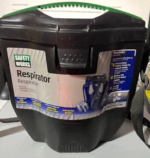 MSA Safety Works FullFace Paint & Pesticide Respirator W/2Filter Cartridges  new