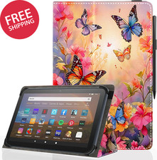 Universal 10 10.1 Inch Android Tablet Case,Slim Folding Stand Cover for All 9"-1