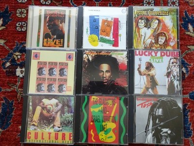 Roots Reggae 9 CD Lot - Bob Marley, Peter Tosh, Toots & the Maytals and more