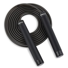 FEECCO 1/2 lb Weighted Jump Rope for Boxing, Cardio, Crossfit Workout, 8~11ft...