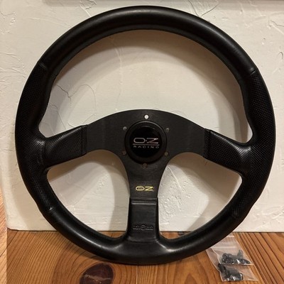 OZ Racing Steering Wheel 350mm Italvolanti Horn Button JDM MOMO 86