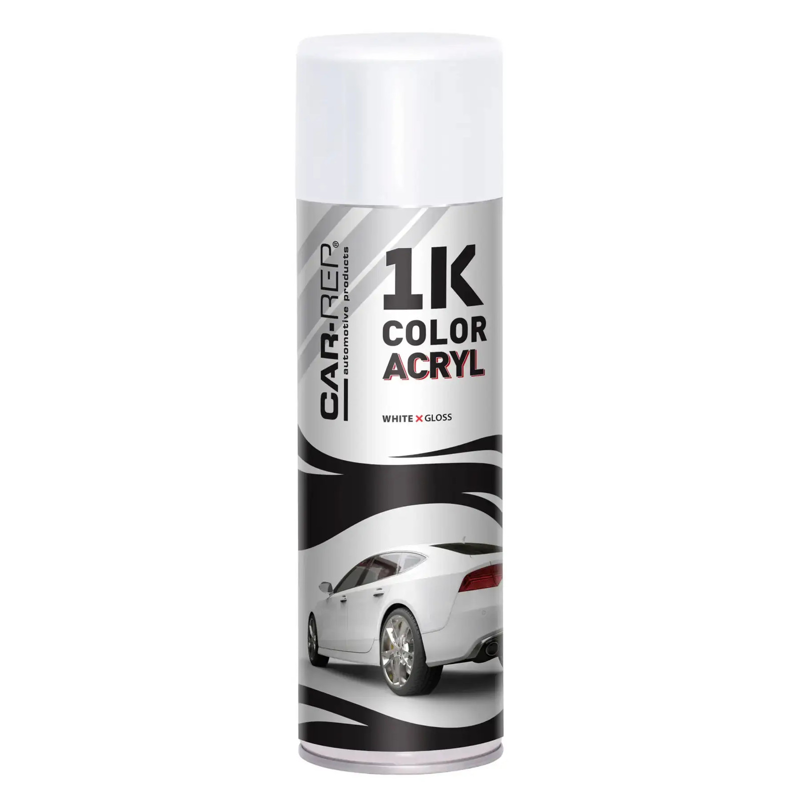 x2 Maston Car-Rep Auto Spray Paint White Gloss Acryl 500ml