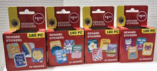 Teaching Tree Reward Stickers 10 Designs/Roll- 180 Pieces x 4 boxes-720 total