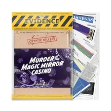 LA Brands Cryptic Killers Murder at the Magic Mirror Casino Bag New