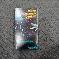 When Worlds Collide VHS 1981 Sci-Fi HTF Paramount Gatefold Book Box 5106