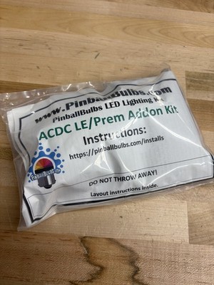 STERN PINBALL ACDC AC/DC PINBALLBULBS LED MOD KIT ADDON KIT LE PREMIUM NEW