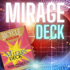 MIRAGE DECK CARD TRICK - RED BICYCLE - Magic Party Tricks