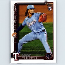 2025 Topps Update Series - Marc Church US227 - Rookie - Texas Rangers
