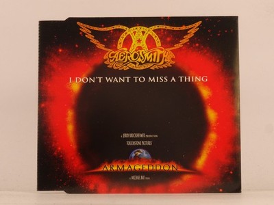 AEROSMITH I DONT WANT TO MISS A THING (OST)(ARMAGEDDON) (G41) 3 Track CD Single 