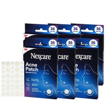 Nexcare Acne Patches: assorted / 36-count Clear  36 count 6-pack 