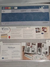 Creative Memories Sticker Packs Set of 3-Jumbo Great Lengths, Cubilee, Heirloom