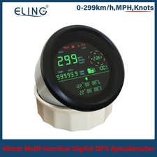 85mm 3 3/8'' Digital GPS Speedometer Odometer Gauge for Auto Truck Marine Boat