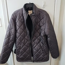 Weatherproof Vintage Mens Fleece Lined Puffer Jacket Size M