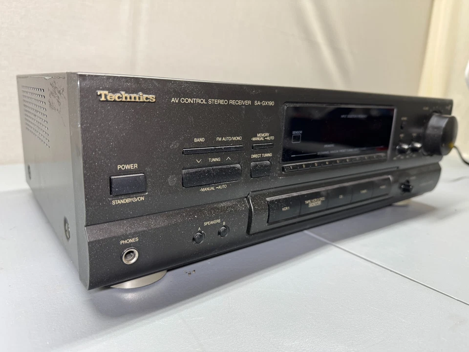 Technics SA-GX190 Receiver HiFi Stereo 2 Channel Home Audio Vintage Phono - Image 2 of 4