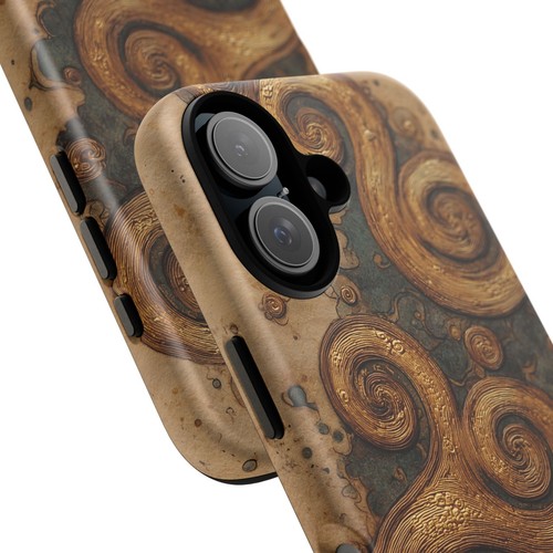 For iPhone | Samsung Galaxy | Pixel Phone Case - Ancient Spiral Aged Parchment - 第 27/239 張圖片