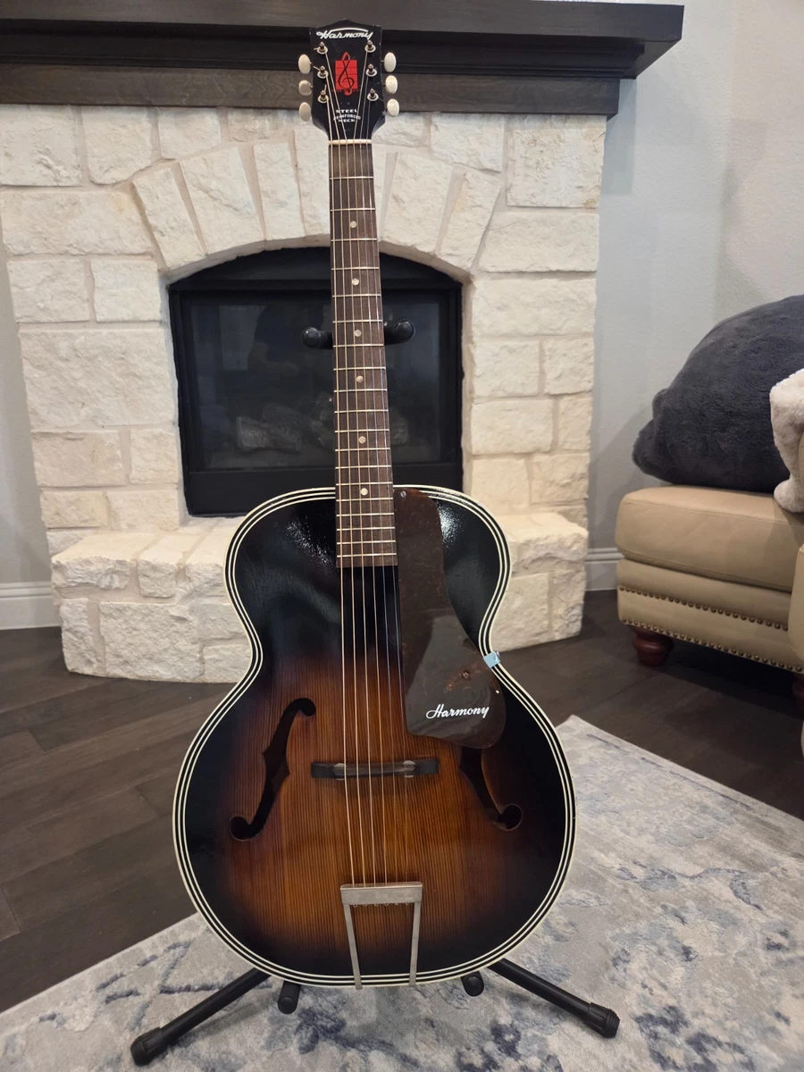 Harmony Archtop 6 String Vintage Acoustic Guitars for sale | eBay