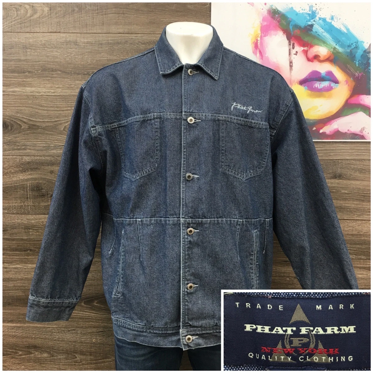 25+ Phat Farm Denim Jackets for Men for sale | Updated Oct 2026