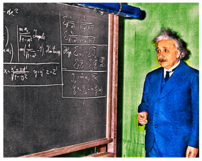 ALBERT EINSTEIN - 4''X6''  PHOTOGRAPH
