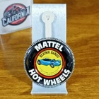 Hot Wheels Sweet Sixteen Redline Beatnik Metal Bandit Button Pin Hong Kong 1968
