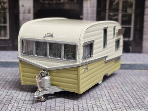 BROOKLIN MODELS 1/43 - SHASTA AIRFLYTE TRAVEL TRAILER 1958 - Foto 6 di 8