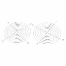 2 x Metal Wire Finger Guard Protect Grill for 120mm Computer PC Cooling Fan