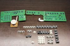 Scheda Yamaha DGX-640 pannello sinistro+destro (PNL+PNR) con scheda encoder+striscia contatti