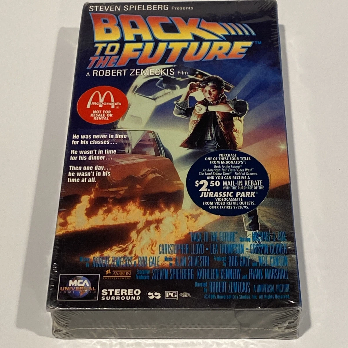 Sealed VHS Copy Of Back To The Future Sells For 75,000 USD, 41 OFF