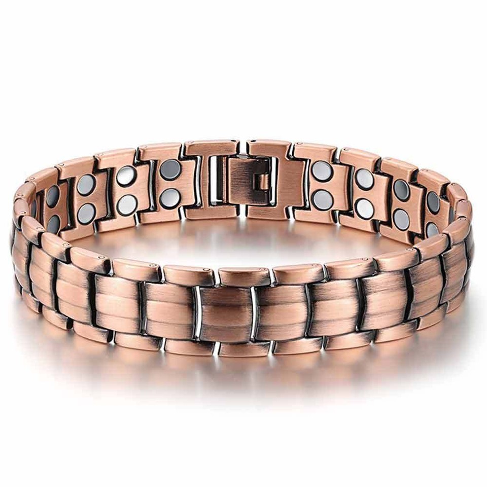 Double Strength Copper Rich Bio Healing Bracelet 36