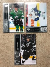 21-22 Upper Deck Series 2 Variante Francaise French LOT (3) KOPITAR KLINGBERG +