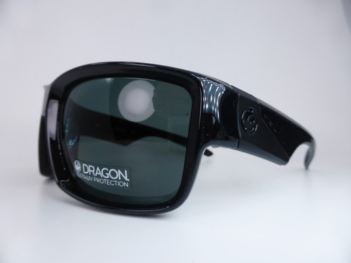 Dragon Sunglasses DEADLOCK LL Shiny Black - POLARISED Smoke LumaLens - 41899-001 - Picture 4 of 7