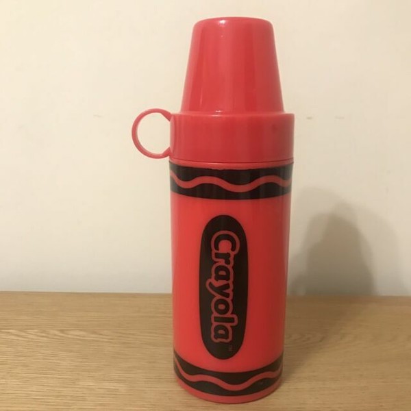 Crayola Crayon Red Drinking Flask Teacher Gift for sale online eBay