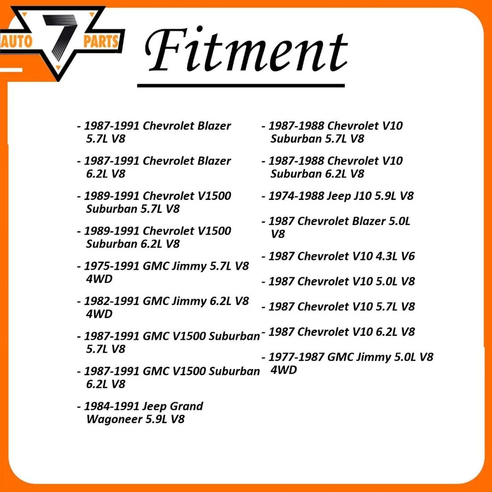 Kit de pastillas de freno de disco y rotor piezas centradas delanteras para Chevrolet Blazer 1987-1991 Foto 2 de 4